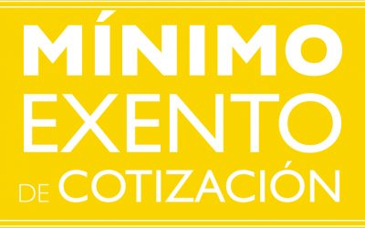EL TERMINI QUE TENEN LES EMPRESES I AUTÒNOMS PER CONTRACTAR UTILITZANT EL MÍNIM EXEMPT DE COTITZACIÓ FINALITZA EL 31 D’AGOST DE 2016